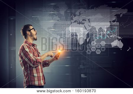 Innovative technologies for your device . Mixed media