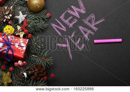 Colorful Firry Christmas Wreath