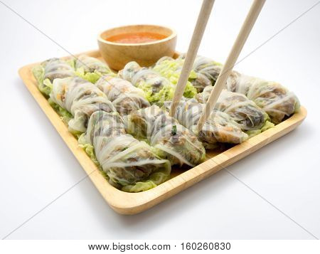 Stuffed Cabbage Rolls.