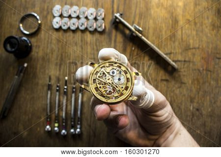 length of time, the process of repair of mechanical watches