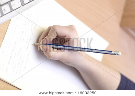Kvindelige hånd