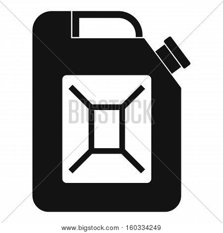 Jerrycan icon. Simple illustration of jerrycan vector icon for web