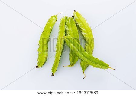 Wing Bean On White