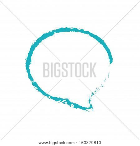 Chat bubble speakbox icon vector illustration graphic design