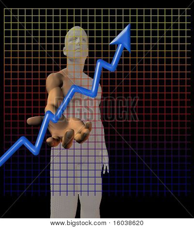 Dijital gerçek iş grafik olduğunu