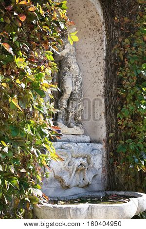 Sculpture In Giusti Garden, Verona
