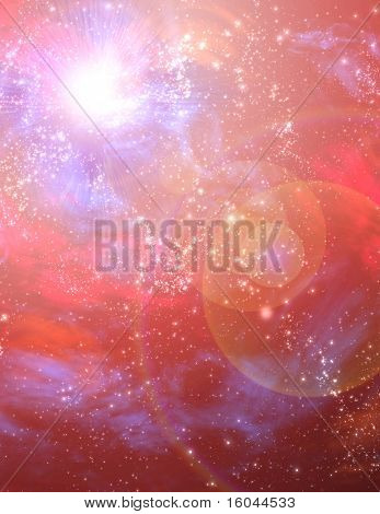 Starscape rosso