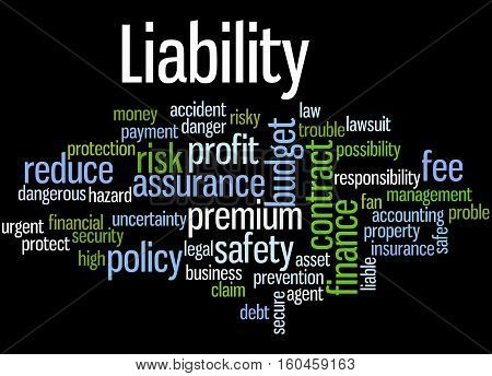 Liability, Word Cloud Concept 3
