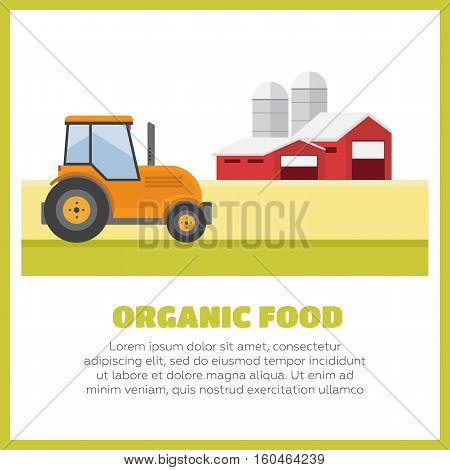 Organic products. Agriculture and Farming. Agribusiness Rural landscape
