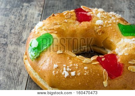 Spanish typical epiphany cake 
