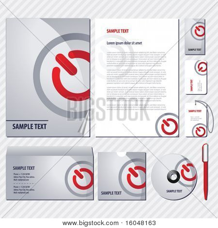 Web estilo modelo de obras de arte do negócio. Vector