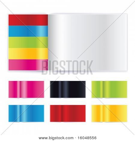 Dergi kapağı şablon koleksiyonu