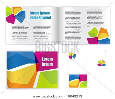 Şablon vektör yazdırma (sunu)