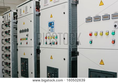 Low voltage cabinet. Uninterrupted power. Electrical power.