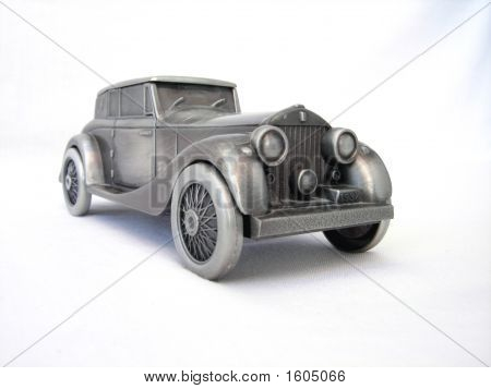 Een oude auto