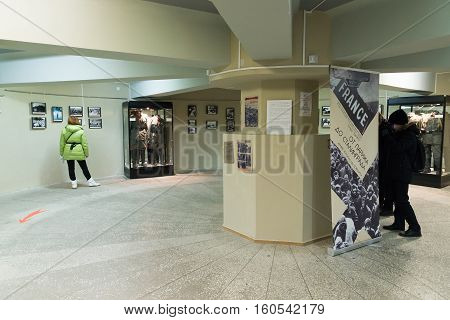 Volgograd, Russia - November 02, 2016. Museum of Memory -Place captivity fascist Marshal Paulus in a World War II