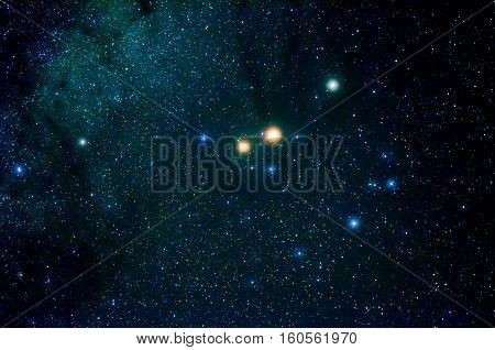 Stars and galaxy outer space sky night universe background