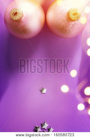 bright holidays party background; Merry Christmas and happy New Year;