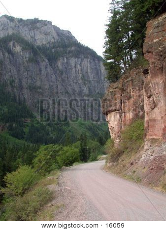 Straße zum Yankee Boy Becken