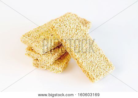 Sesame Sweets ( Mawlid Halawa )- Egyptian Culture Dessert usually Eaten During Prophet Muhammad Birth Celebration