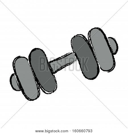 Gym iron weigth icon vector illustration graphic design