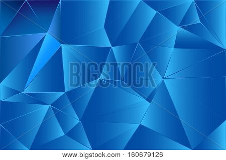 blue gradient geomteric triangle shape abstract background