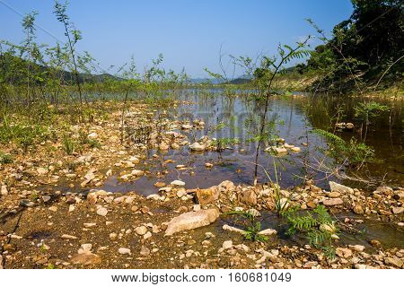 Reserved Water At Hui Lan Irrigation Dam