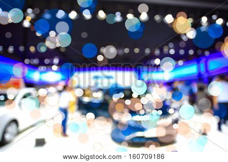Blurred Blurry Soft Focus Background,people With Car