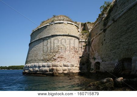 Sibenik St. Nicholas Fortress / 16 century St. Nicholas fortress (Croatia)