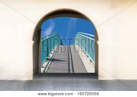 Nice Archway gateway from a historic homestead.