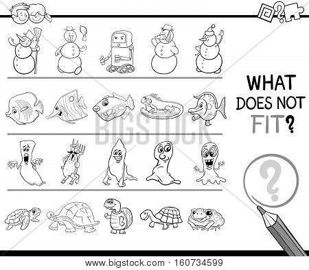 Wrong Picture Game For Coloring