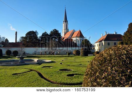 Vienna city Austria Catholic parish church Maria Hietzing