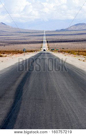 Raod in the middle of Los Cardones national park on Argentina andes