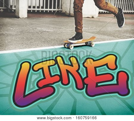 Kike Agree Enjoy Share Follow Ideas Concept