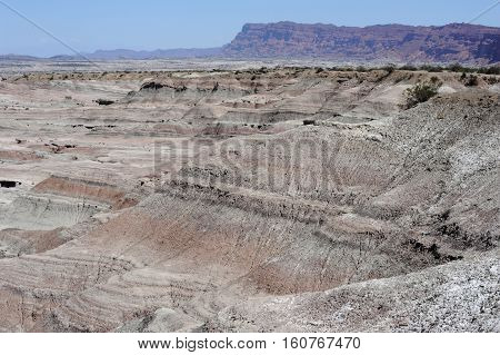 Valle de la Luna natural park on argentina andes, UNESCO world heritage