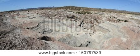 Valle de la Luna natural park on argentina andes, UNESCO world heritage