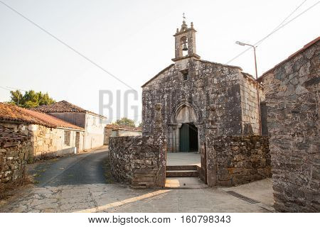 Church of Santa Maria de Leboreiro, spain