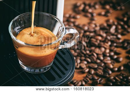 Espresso Coffee And Machine