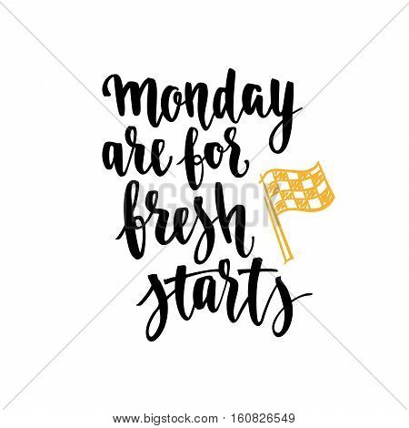 Vector handwritten brush lettering for your design on white background.