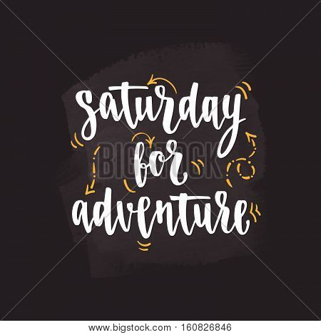 Vector handwritten brush lettering for your design on white background.