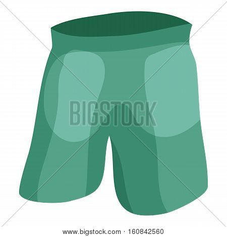 Shorts icon. Cartoon illustration of shorts vector icon for web