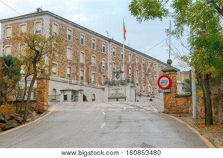 Academia de Infanteria, a military institution in Toledo. Spain.