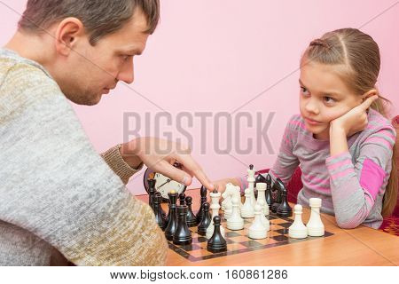 Pope Explains Daughter Tactics Of The Game Of Chess