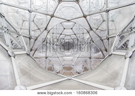 HAKONE, JAPAN - OCTOBER 4, 2016: Detail from Hakone open air museum in Japan. Museum featuring over a thousand sculptures and works of art.