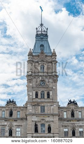 Parliament Building of Quebec in Quebec City Quebec Canada