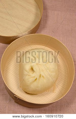 Steamed Chinese Manju famous for souvenirs in Osaka