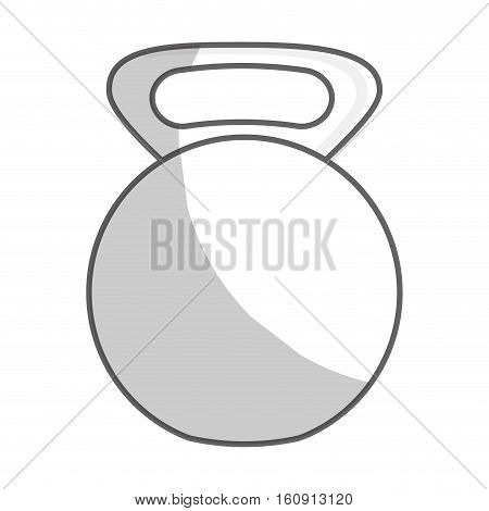 weight dumbbells gym equipment over white background. fitness lifystyle design. vector illustration