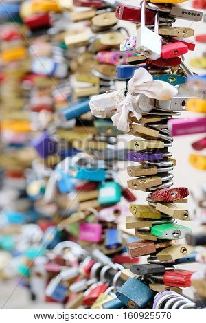 The image of locks 