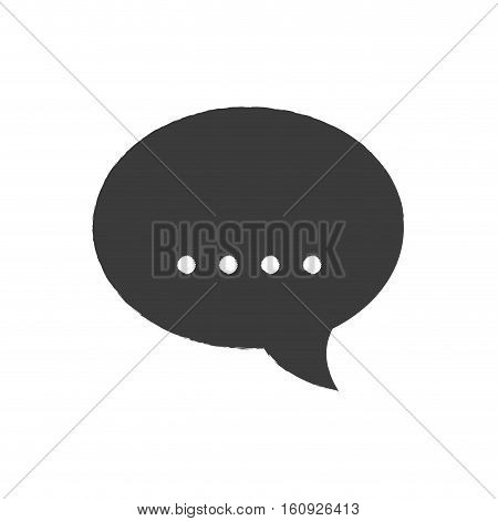 Chat bubble speakbox icon vector illustration graphic design
