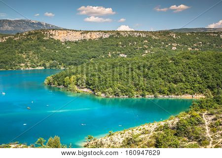 St Croix Lake Les Gorges du Verdon Provence France